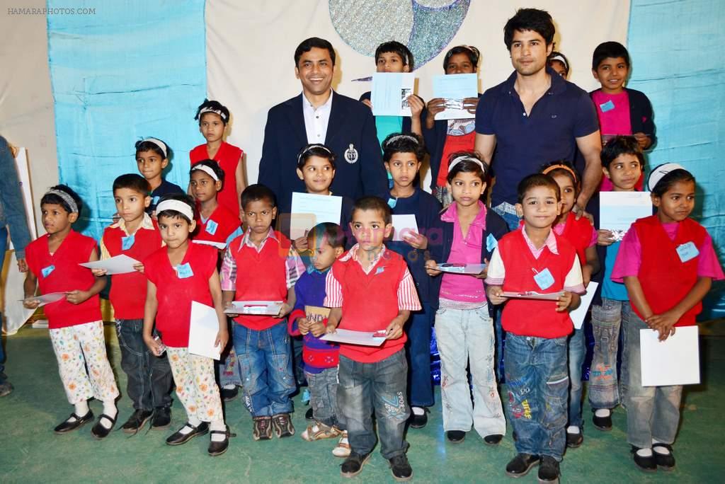 Rajeev Khandelwal's Act Of Cheer in The Garodia International Centre for Learning on 23rd Jan 2012
