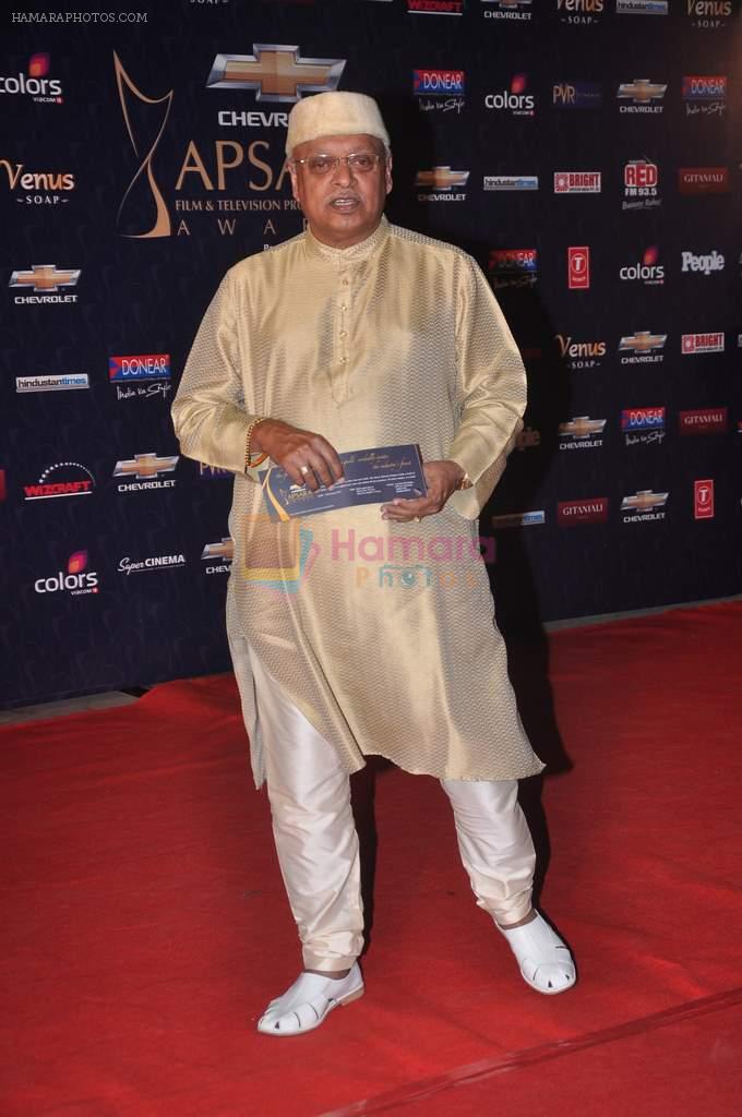 at the 7th Chevrolet Apsara Awards 2012 Red Carpet in Yashraj Studio, Mumbai on 25th Jan 2012