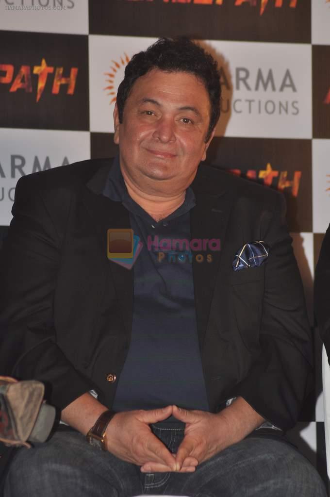 Rishi Kapoor at Agneepath success party in Yashraj on 27th Jan 2012