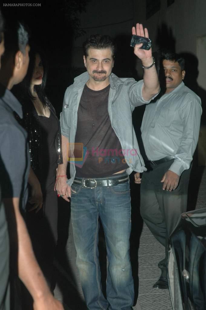 Sanjay Kapoor at Hrihtik's party for Agneepath in Juhu, Mumbai on 28th Jan 2012