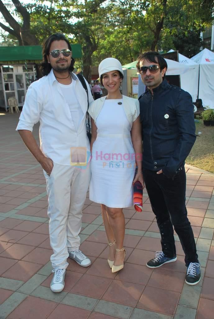Shraddha Nigam at Designer Rahul Mishra showcases collection in Race Course on 28th Jan 2012