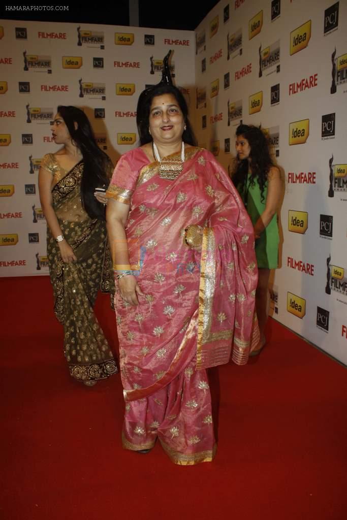 Anuradha Paudwal at the _57th !dea Fimfare Awards 2011_