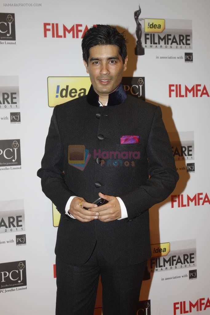 Manish Malhotra at 57th Idea Filmfare Awards 2011 on 29th Jan 2012