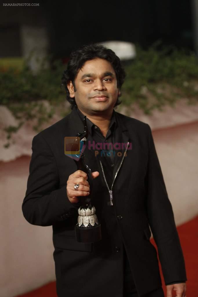 A R Rehman at the _57th !dea Fimfare Awards 2011_...