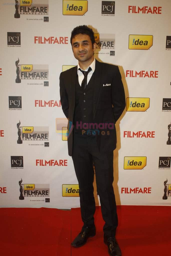 Veer Das at 57th Idea Filmfare Awards 2011 on 29th Jan 2012