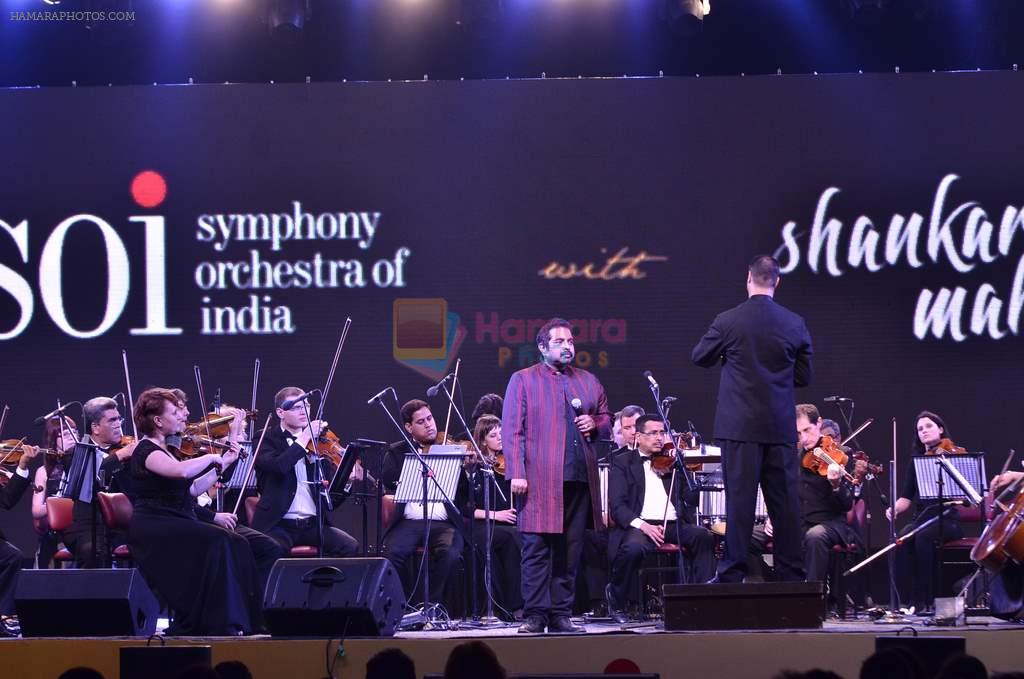 Shankar Mahadevan at Shankar Mahadeven concert with Symphony Orchestra of India in RWITC on 31st Jan 2012