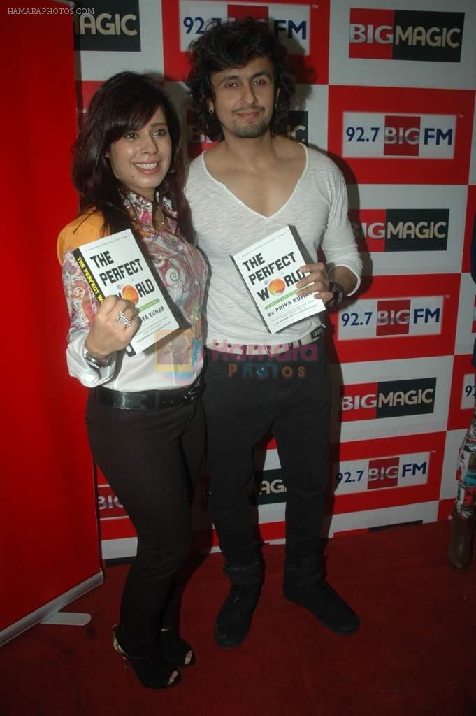 Sonu Nigam at the launch of Priya Kumar's book in Big FM on 31st Jan 2012
