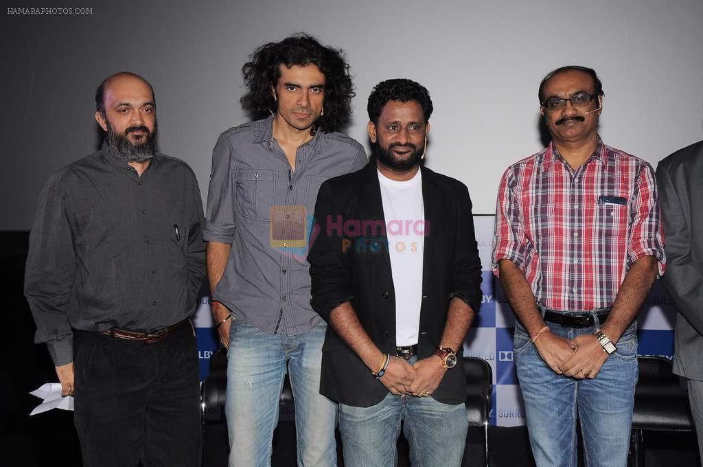 Imtiaz Ali, Resul Pookutty at Dolby press meet in PVR on 1st Feb 2012