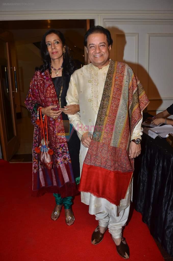 Anup Jalota at Le Club Musique launch in Trident, Mumbai on 1st Feb 2012