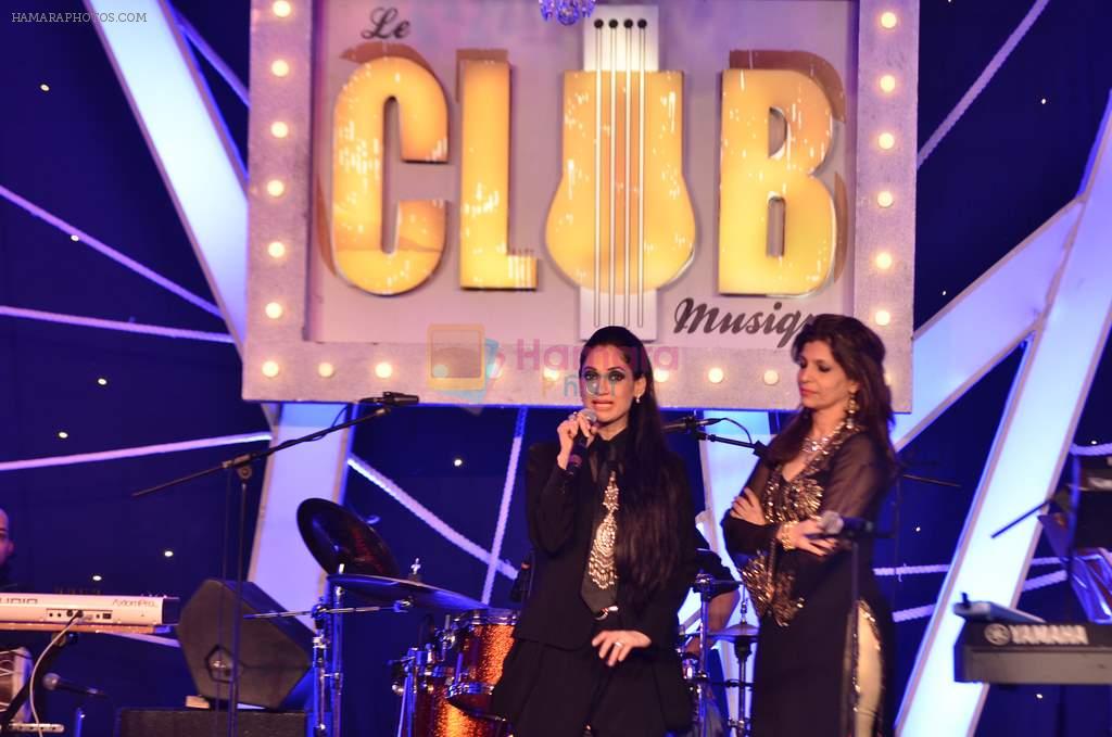 Lucky Morani, Bina Aziz at Le Club Musique launch in Trident, Mumbai on 1st Feb 2012