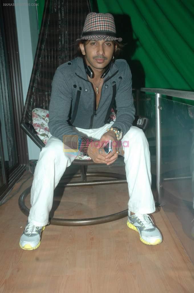 Terence Lewis on the sets of Seven Nights film in Kanjumarg on 1st Feb 2012