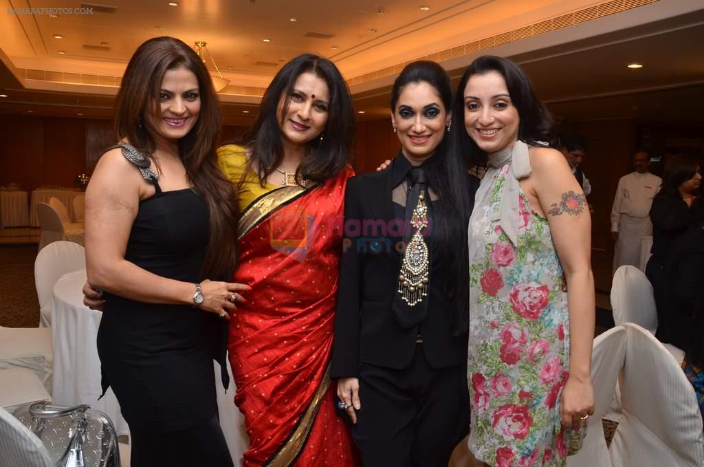 Sheeba, Poonam Dhillon, Lucky Morani, Madhurima Nigam at Le Club Musique launch in Trident, Mumbai on 1st Feb 2012