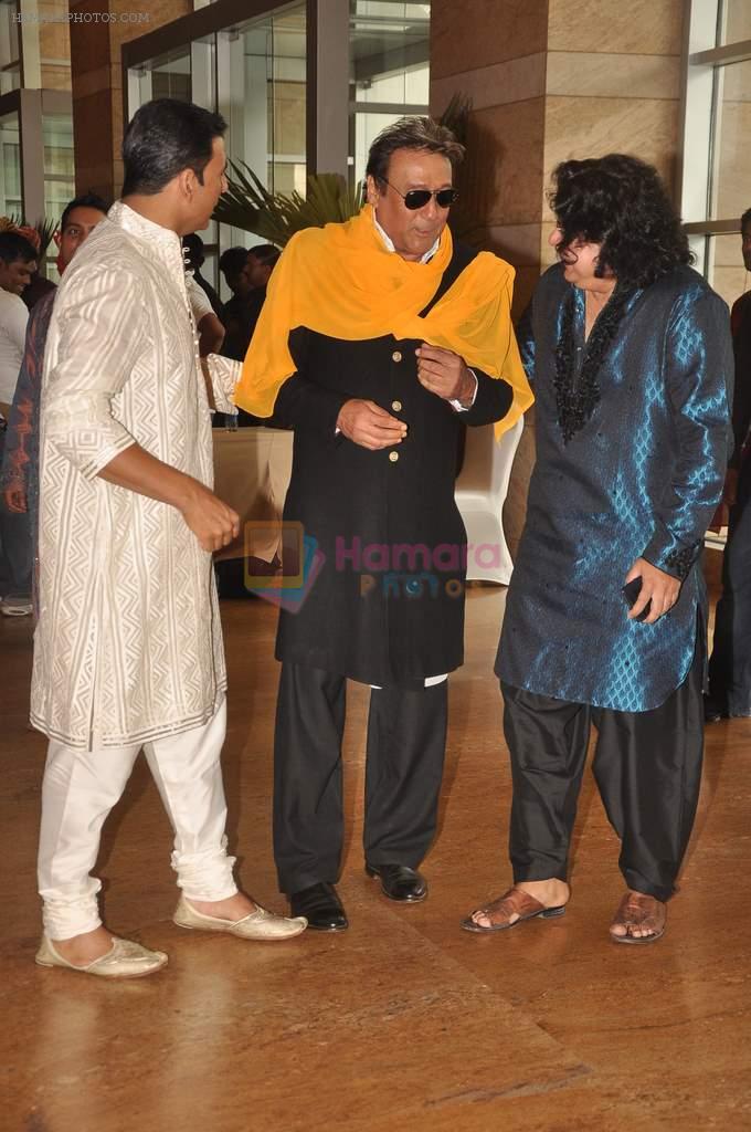Akshay Kumar, Jackie Shroff  at Ritesh Deshmukh and Genelia wedding in Grand Hyatt, Mumbai on 3rd Feb 2012