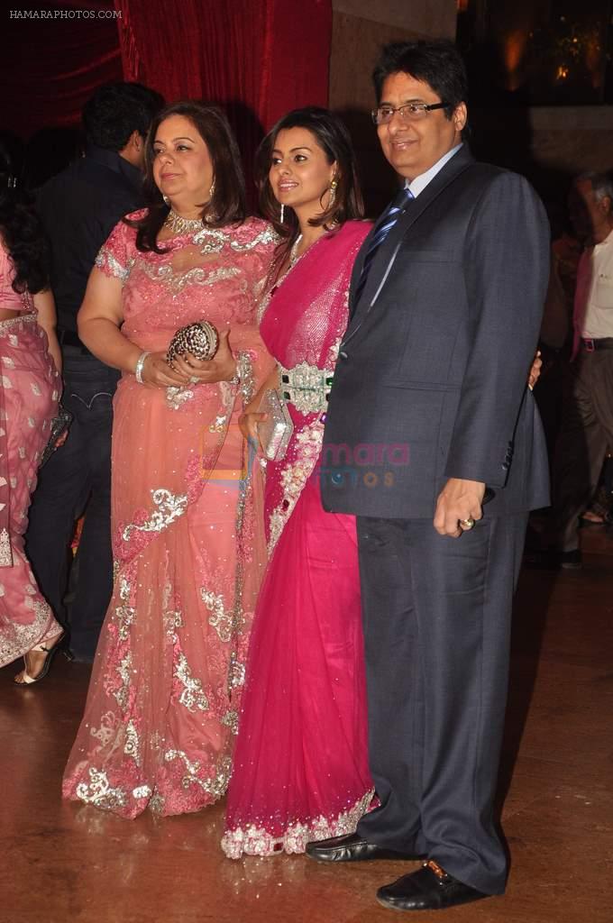 Vashu Bhagnani at Genelia D'souza and Ritesh Deshmukh wedding reception in Hotel Grand Hyatt, Mumbai on 4th Feb 2012