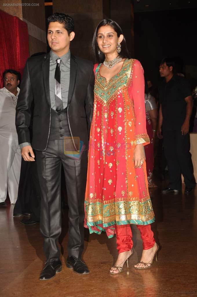 Vishal Malhotra at Genelia D'souza and Ritesh Deshmukh wedding reception in Hotel Grand Hyatt, Mumbai on 4th Feb 2012