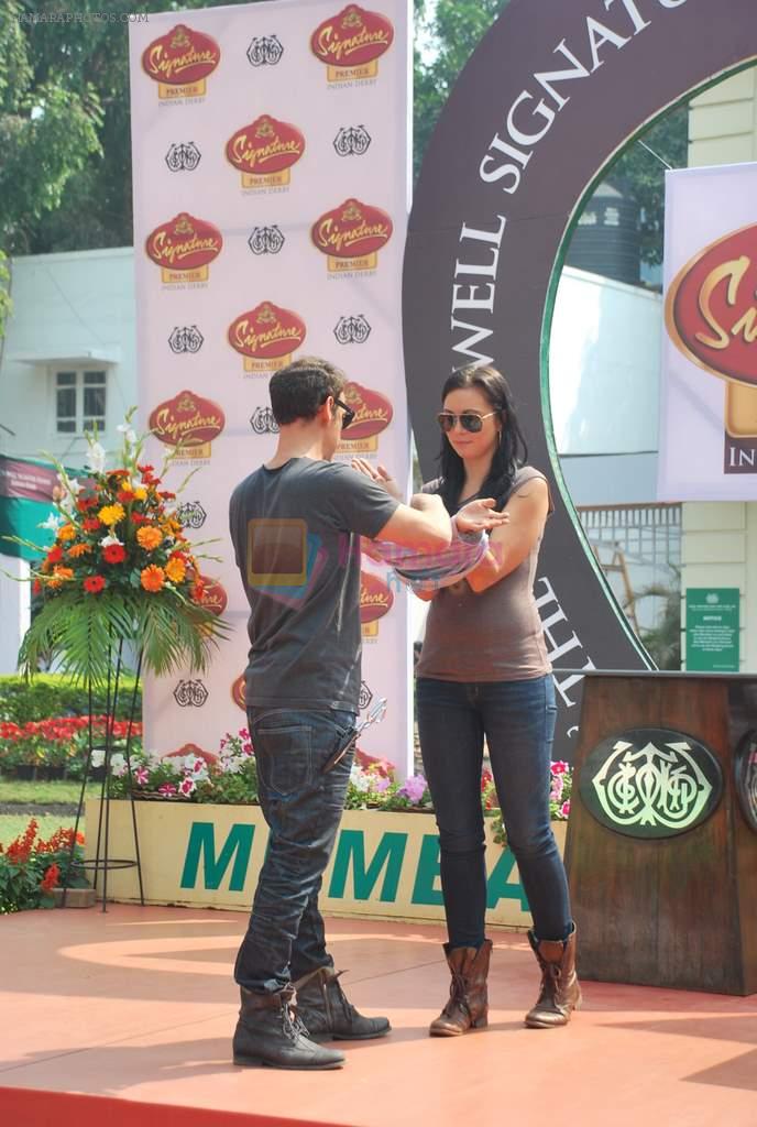 at Mcdowell Signature Derby day 1 in RWITC on 5th Feb 2012
