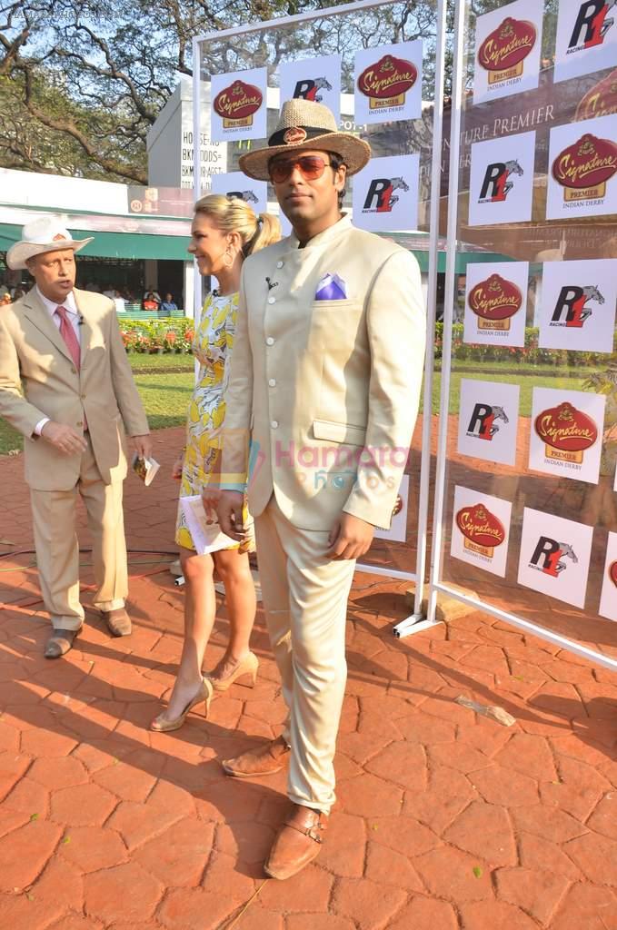 Sameer Kochhar at Mcdowell Signature Derby day 1 in RWITC on 5th Feb 2012
