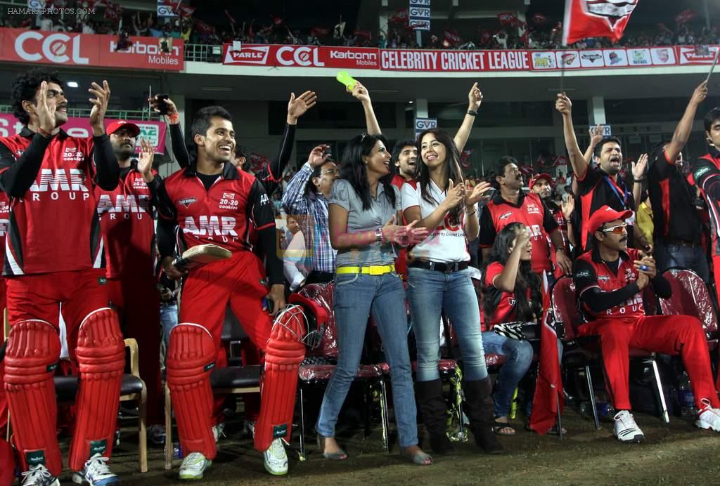 at CCL match on 5th Feb 2012
