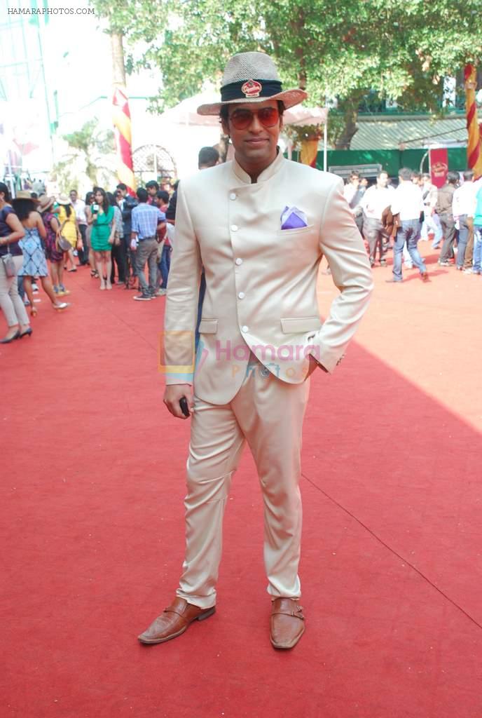Sameer Kochhar at Mcdowell Signature Derby day 1 in RWITC on 5th Feb 2012