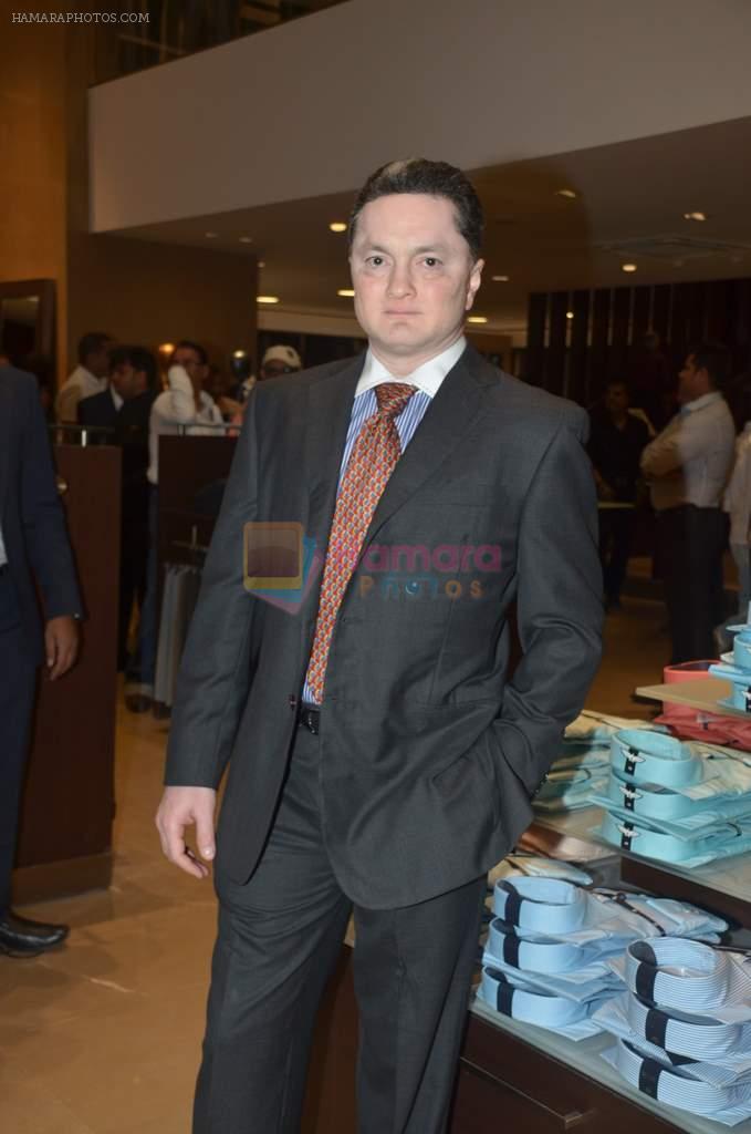 Gautam Singhania at Raymonds new store in Warden Road on 6th Feb 2012