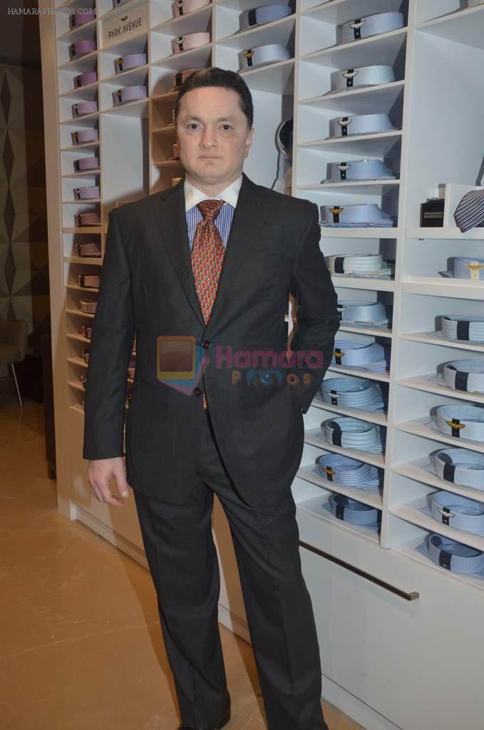 gautam singhania at Raymonds new store in Warden Road on 6th Feb 2012