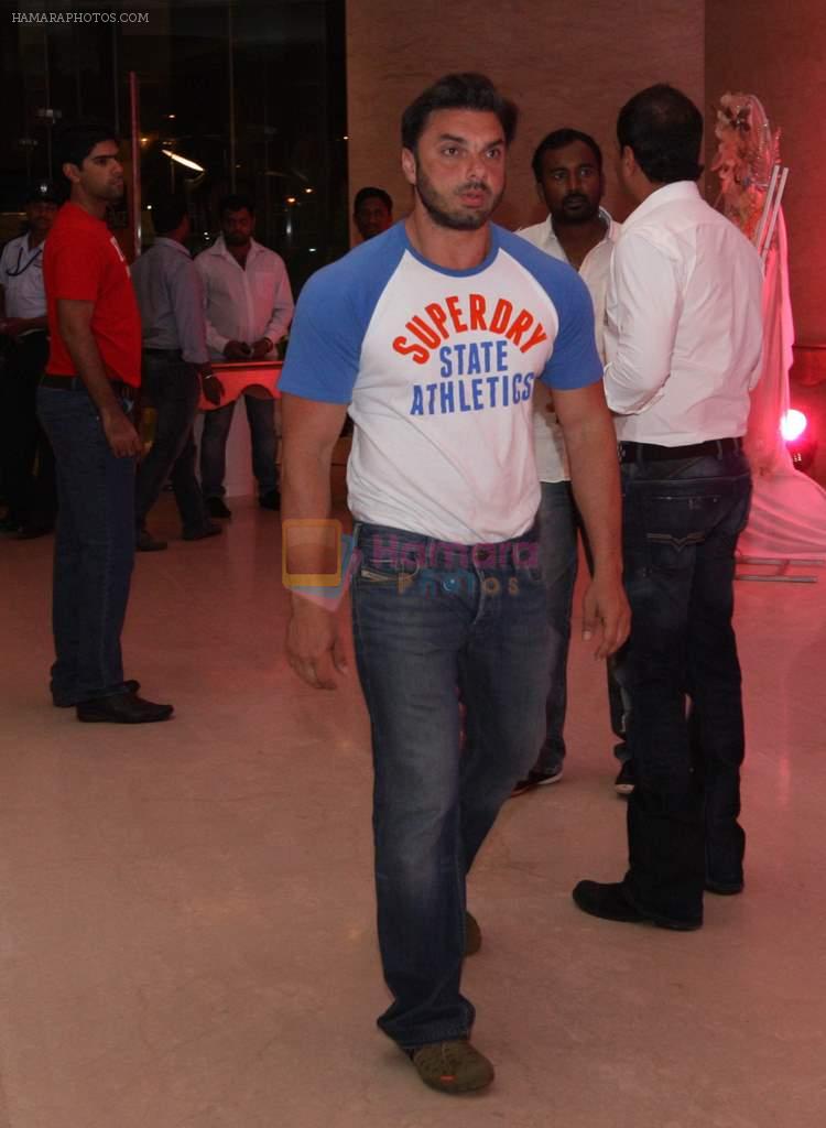 Sohail Khan at CCL post party in Vizag on 6th Feb 2012