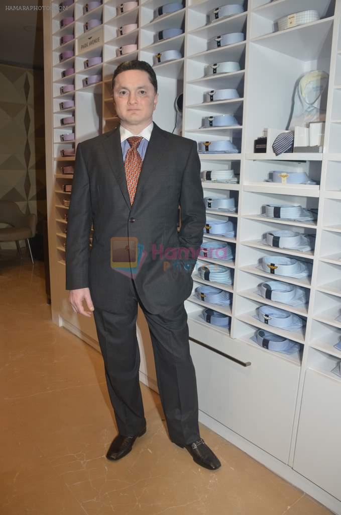 gautam singhania at Raymonds new store in Warden Road on 6th Feb 2012