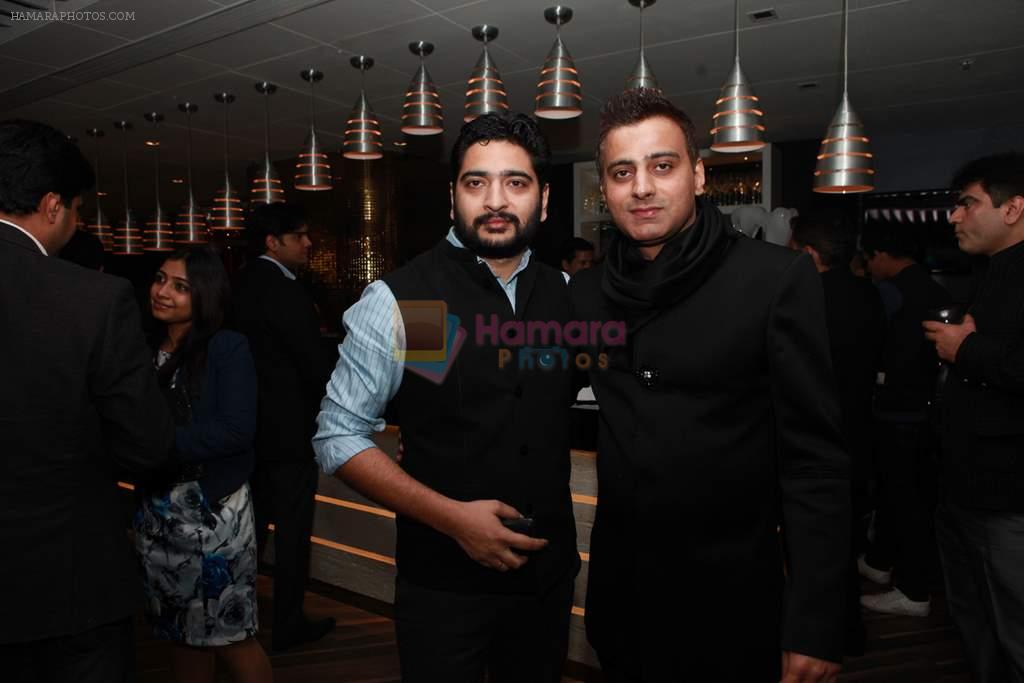 Rudraksh charan and Puneet Chopra at the launch of fashion store Studio 169 in at Moments Mall, Kirti Nagar, New Delhi on 5th Feb 2012