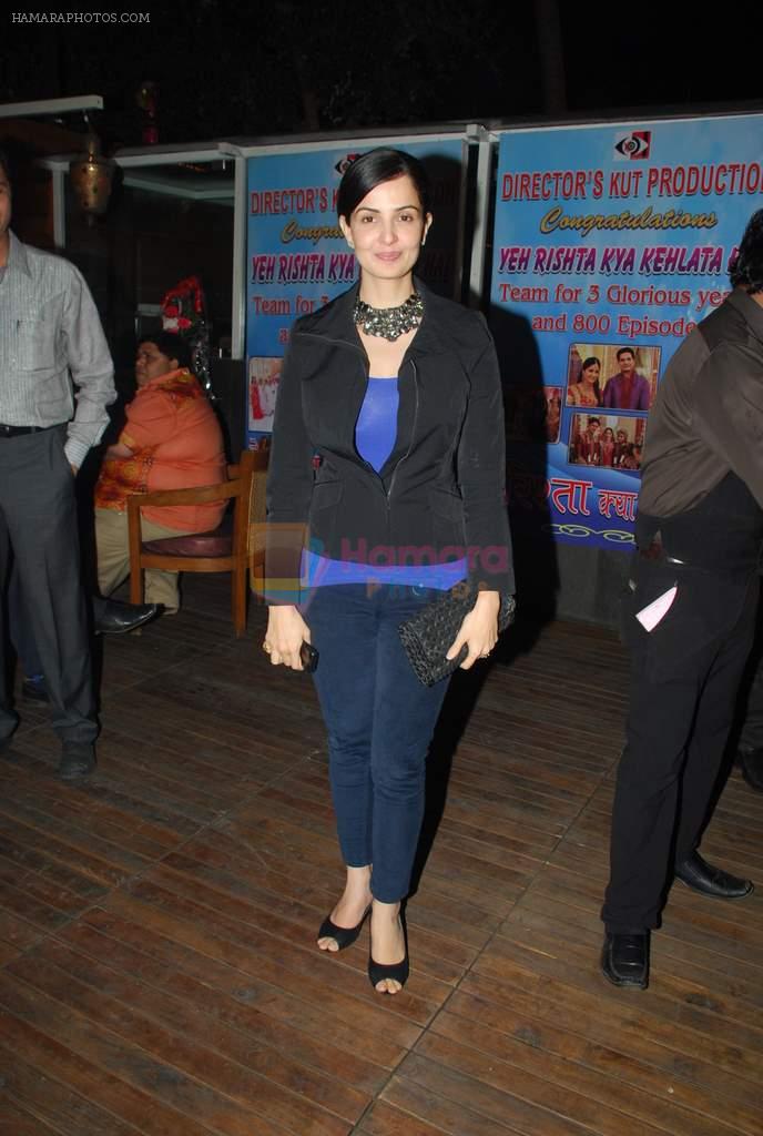 Rukhsar at Rajan Shahi's success bash for Yeh Rishta Kya Kehlata Hai in Sheesha Lounge on 9th Feb 2012