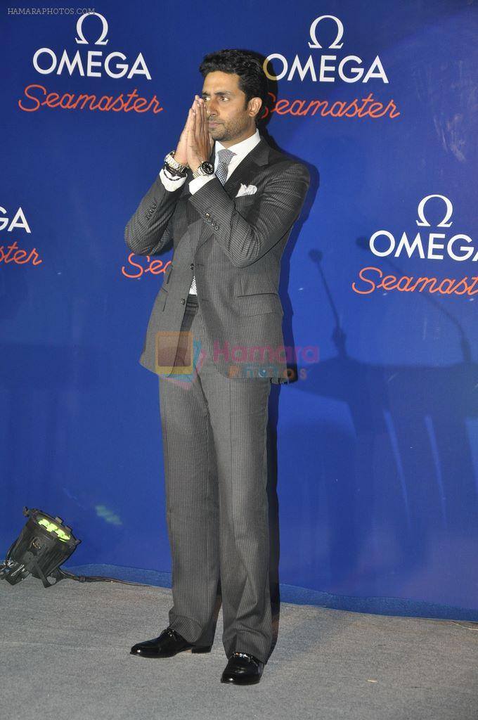 Abhishek Bachchan at Omega watch launch in J W Marriott, Mumbai on 9th Feb 2012