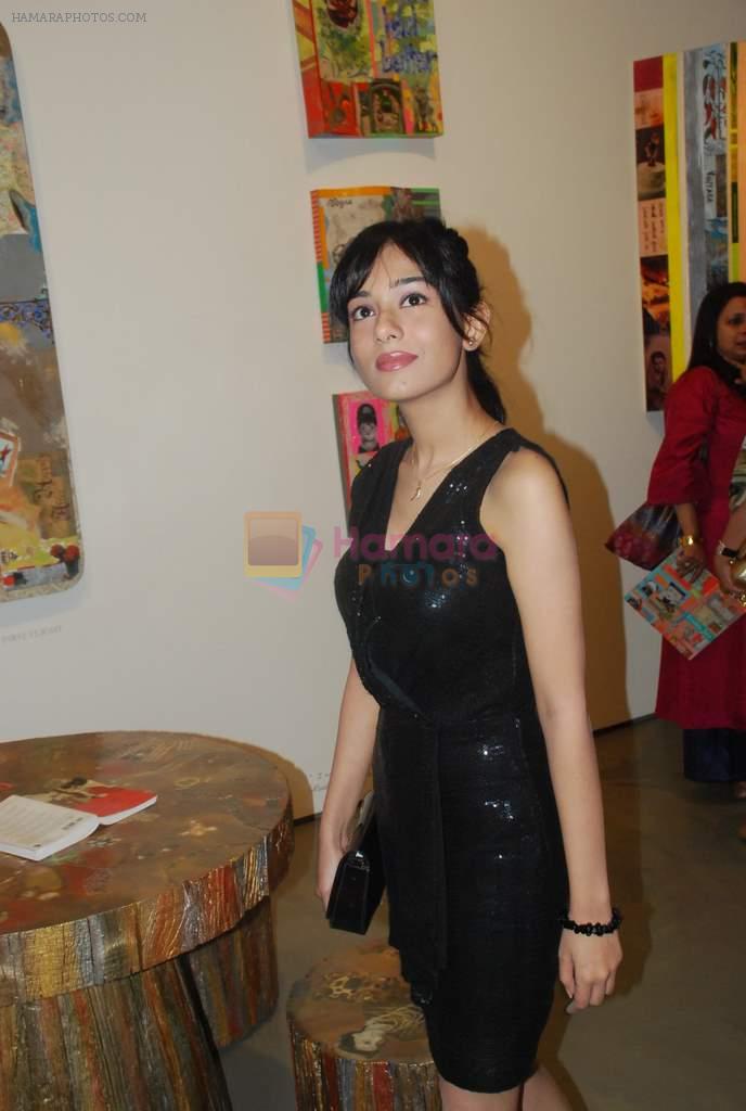 Amrita Rao at Trishla Jain's art event in Mumbai on 10th Feb 2012