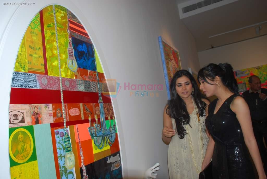 Amrita Rao at Trishla Jain's art event in Mumbai on 10th Feb 2012