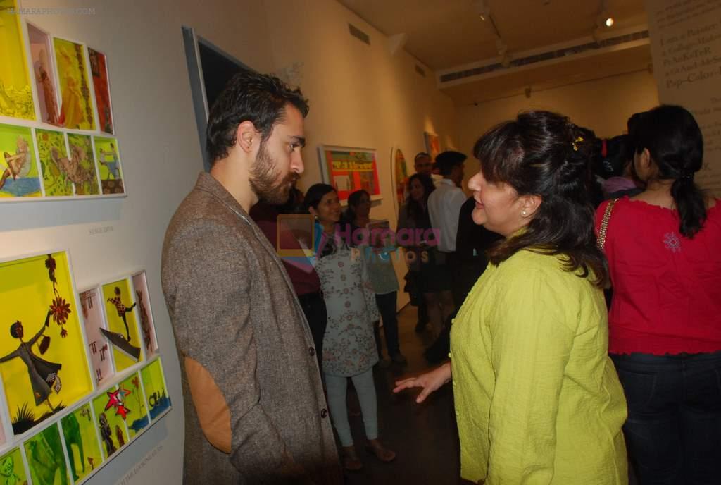 Imran Khan at Trishla Jain's art event in Mumbai on 10th Feb 2012