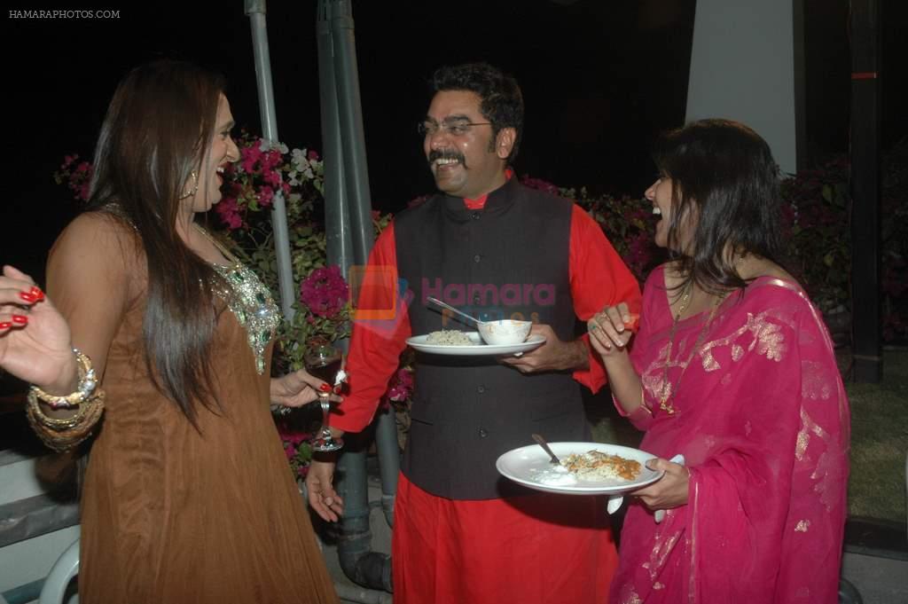 Renuka Shahane, Ashutosh Rana at Sandip Soparkar dance event in Andheri, Mumbai on 11th Feb 2012