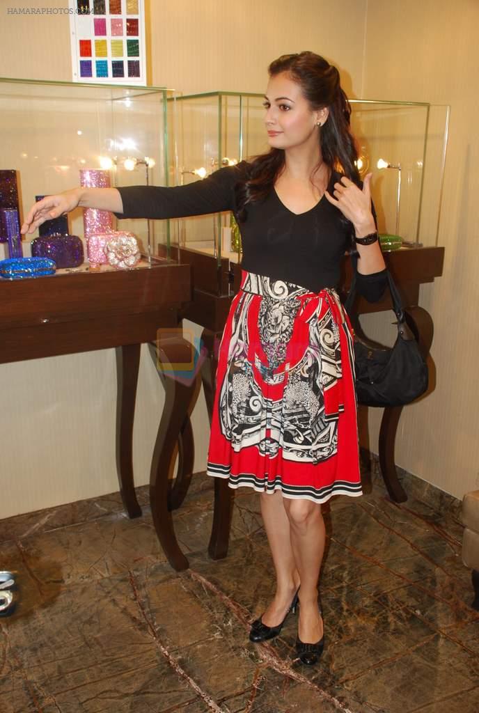Dia Mirza at Faarah Khan Valentine collection launch in Mumbai on 10th Feb 2012