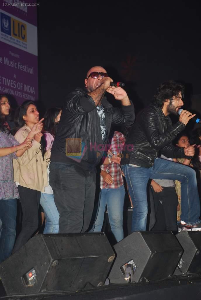 Vishal Dadlani live at Kala Ghoda Festival on 12th Feb 2012