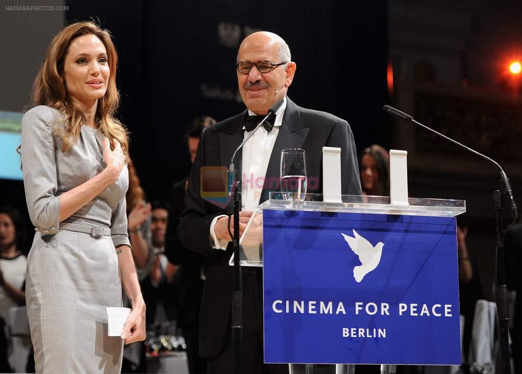Angelina Jolie at Cinema for Peace in Berlin on 13th Feb 2012