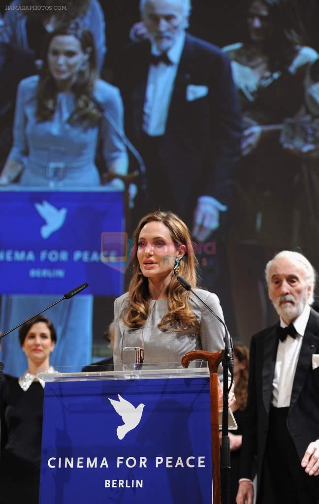 Angelina Jolie at Cinema for Peace in Berlin on 13th Feb 2012