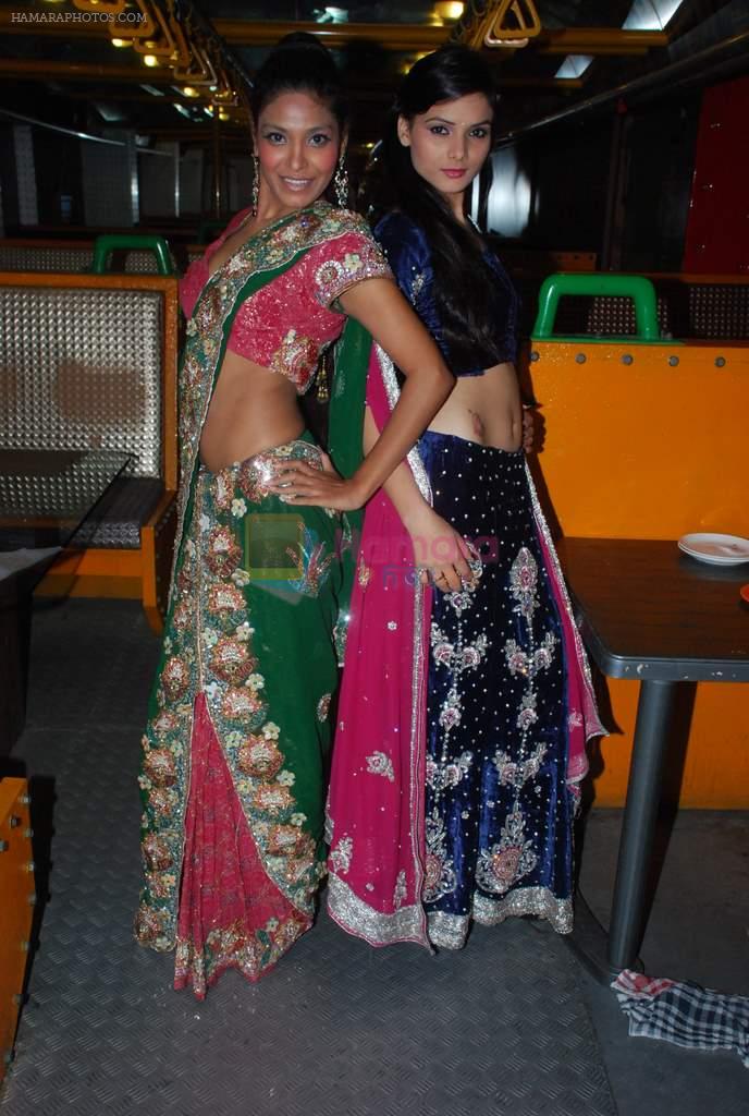 at Designer Saazish Sidhu and Shaina Singh debut bridal show in Khaugalli on 13th Feb 2012