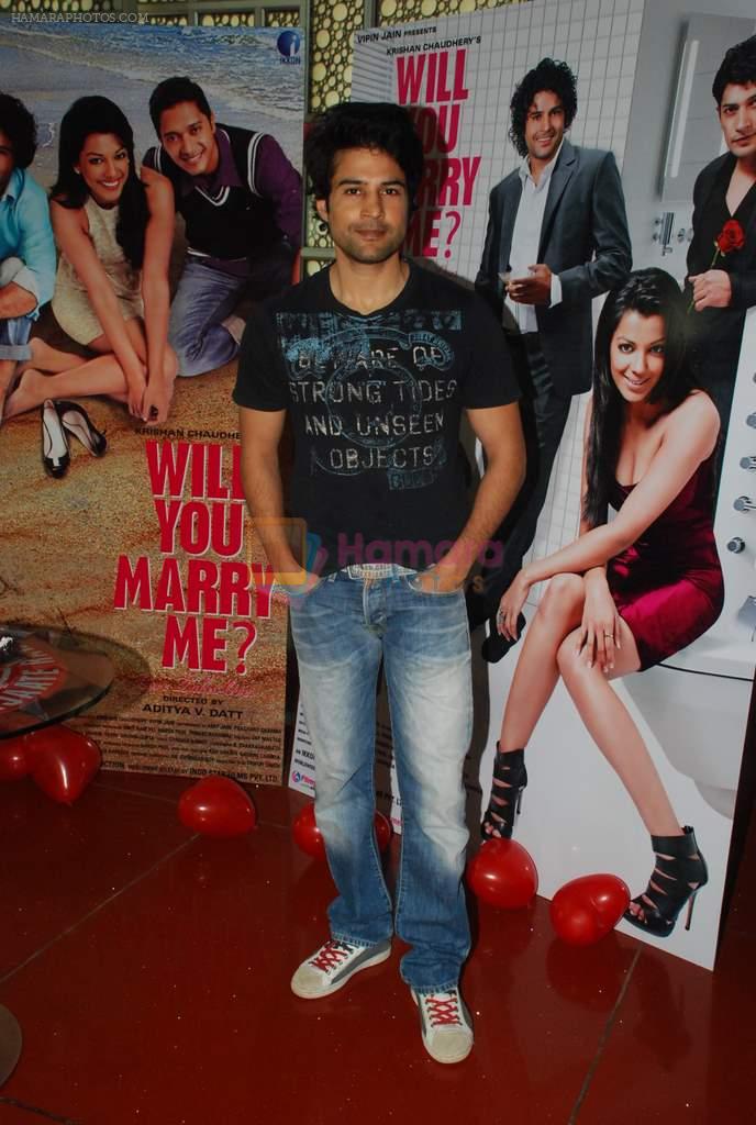 Rajeev Khandelwal at Will You Marry Me promotional event in Andheri, Mumbai on 14th Feb 2012