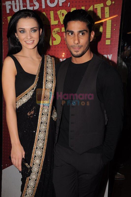 Amy Jackson, Prateik Babbar at Ekk Deewana Tha premiere at Cinemax on 16th Feb 2012