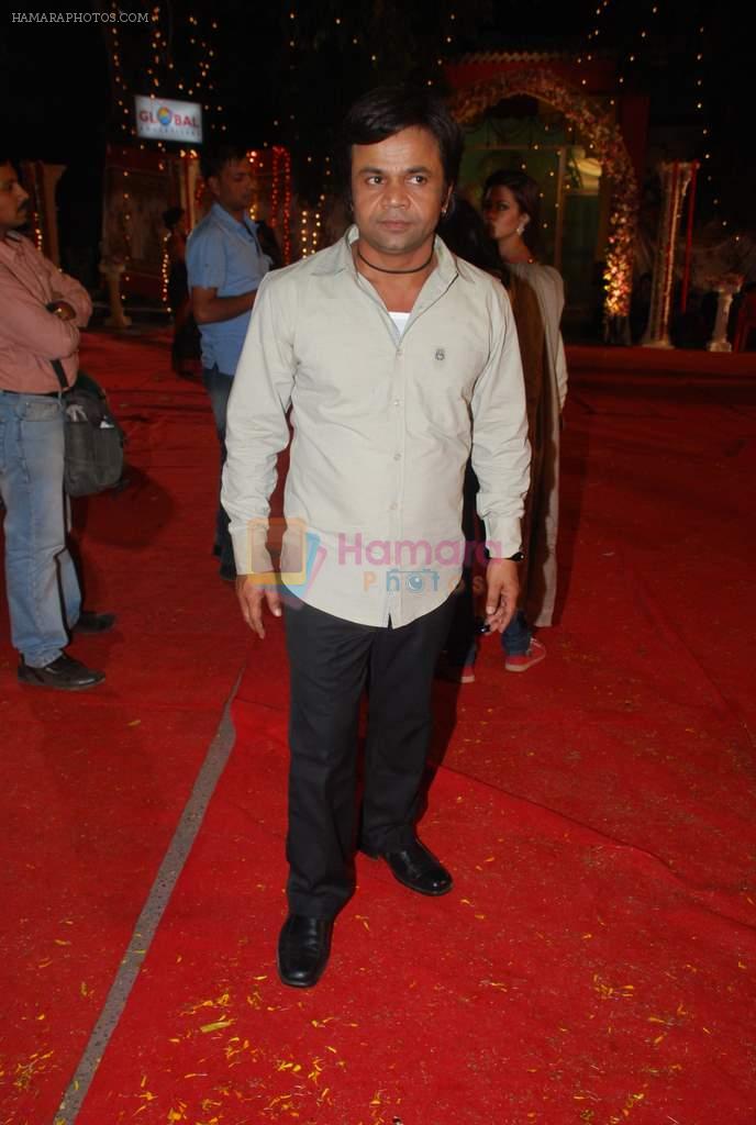 Rajpal Yadav on location of film Zindagi 50-50 in Filmcity, Mumbai on 16th Feb 2012