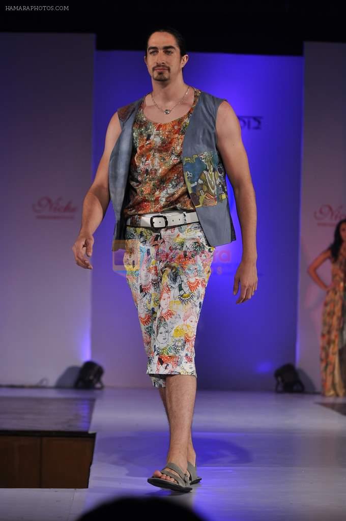 Adam Bedi at Sophia college fashion show in Mumbai on 17th Feb 2012