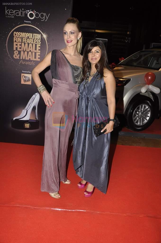 at Cosmopolitan Fun Fearless Female & Male Awards in Mumbai on 19th Feb 2012