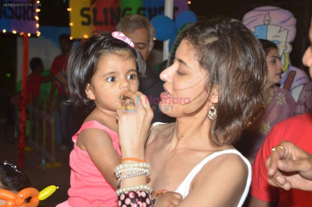 Neha at Manoj Bjapai's daughter's birthday bash in The Club on 23rd Feb 2012