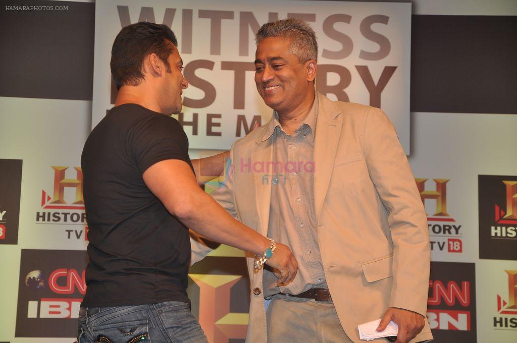 Salman Khan unveils History channel Initiatives in ITC Parel, Mumbai on 24th Feb 2012