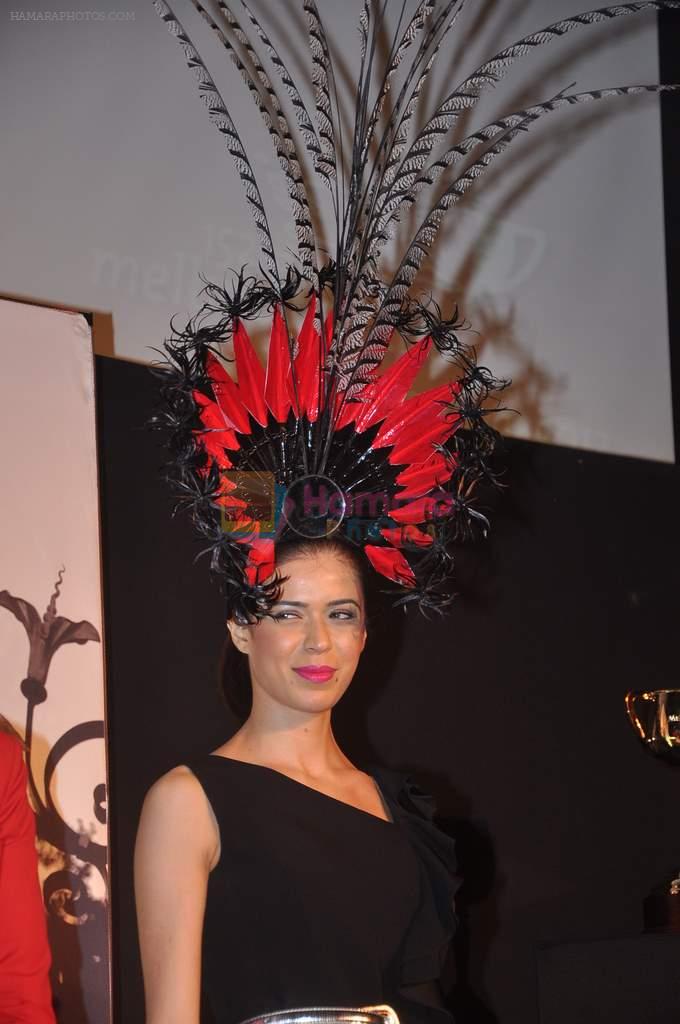 Sucheta Sharma at Little Shilpa showcases her collection at Melbourne Cup debut in Grand Hyatt, Mumbai on 24th Feb 2012