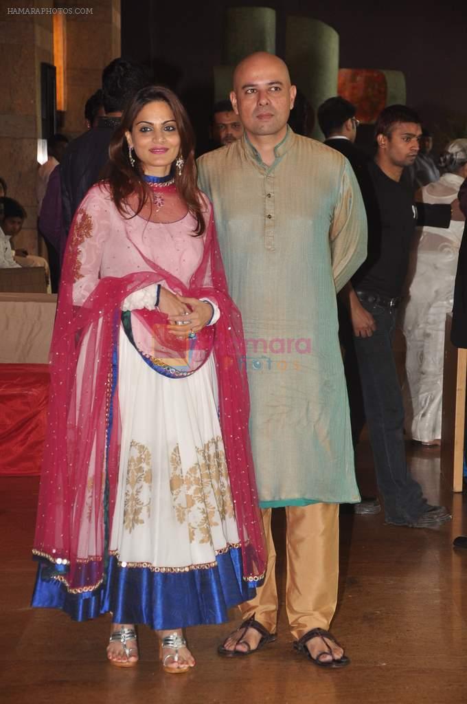 Alvira and Atul Agnihotri at Honey Bhagnani wedding in Mumbai on 27th Feb 2012