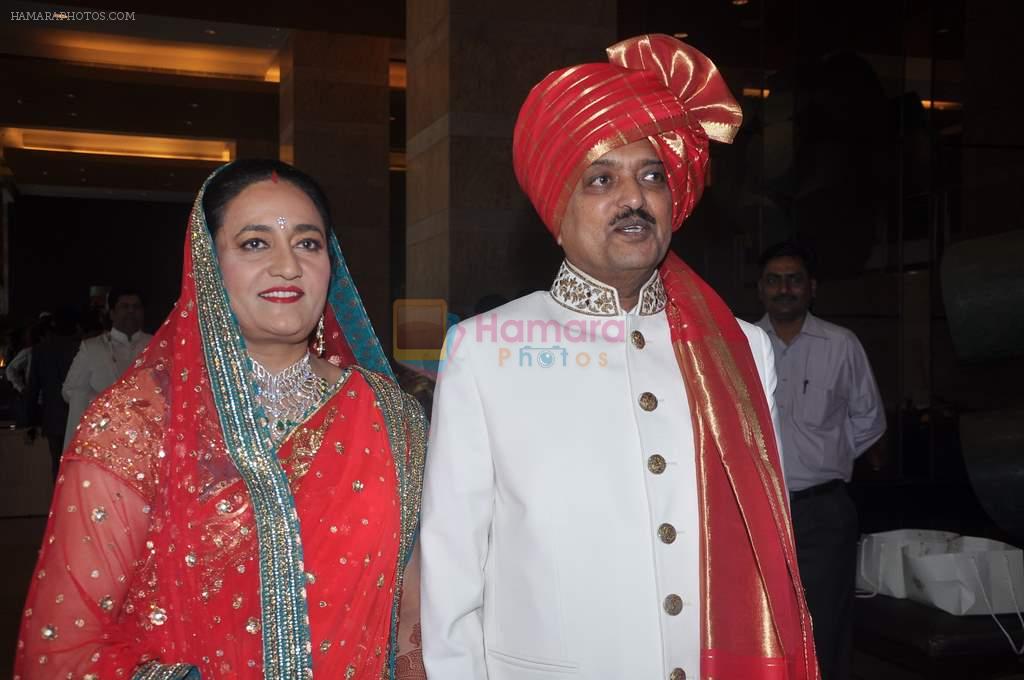 Vilasrao Deshmukh at Honey Bhagnani wedding in Mumbai on 27th Feb 2012