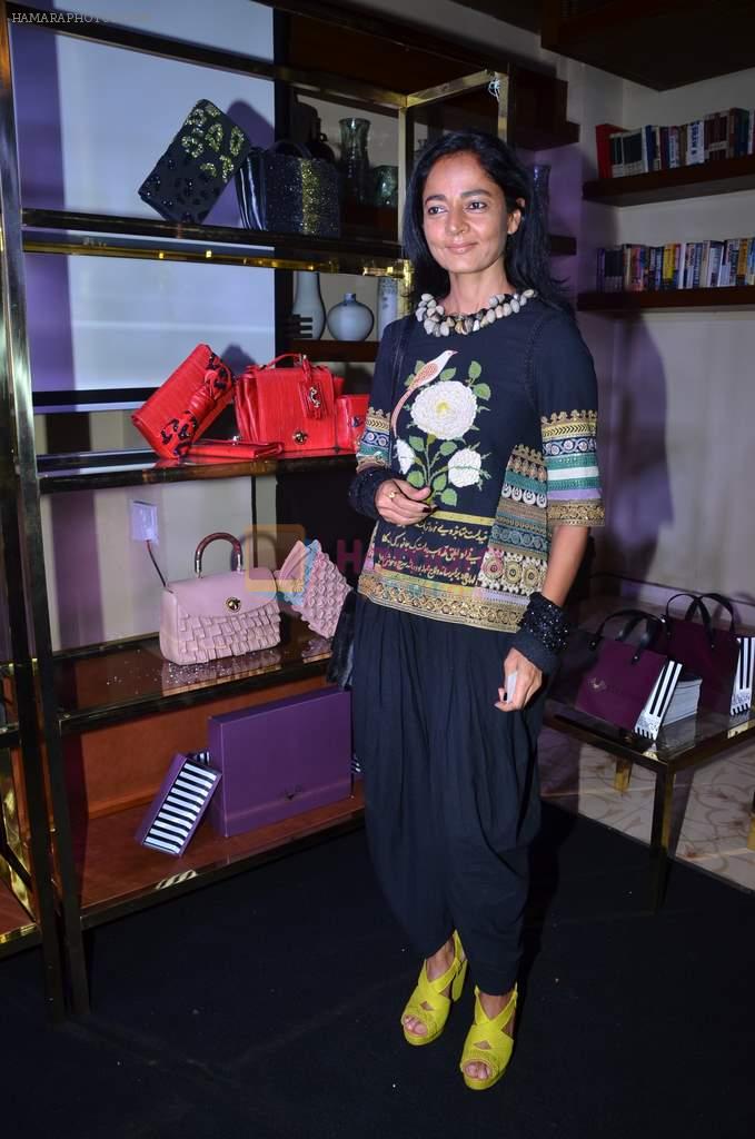 at the launch of Hidesign premier Luxury collection Alberto Ciaschini, Handcrafted by Hidesign in Mumbai on 29th Feb 2012